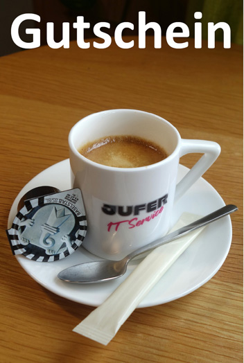 Gutschein Espresso